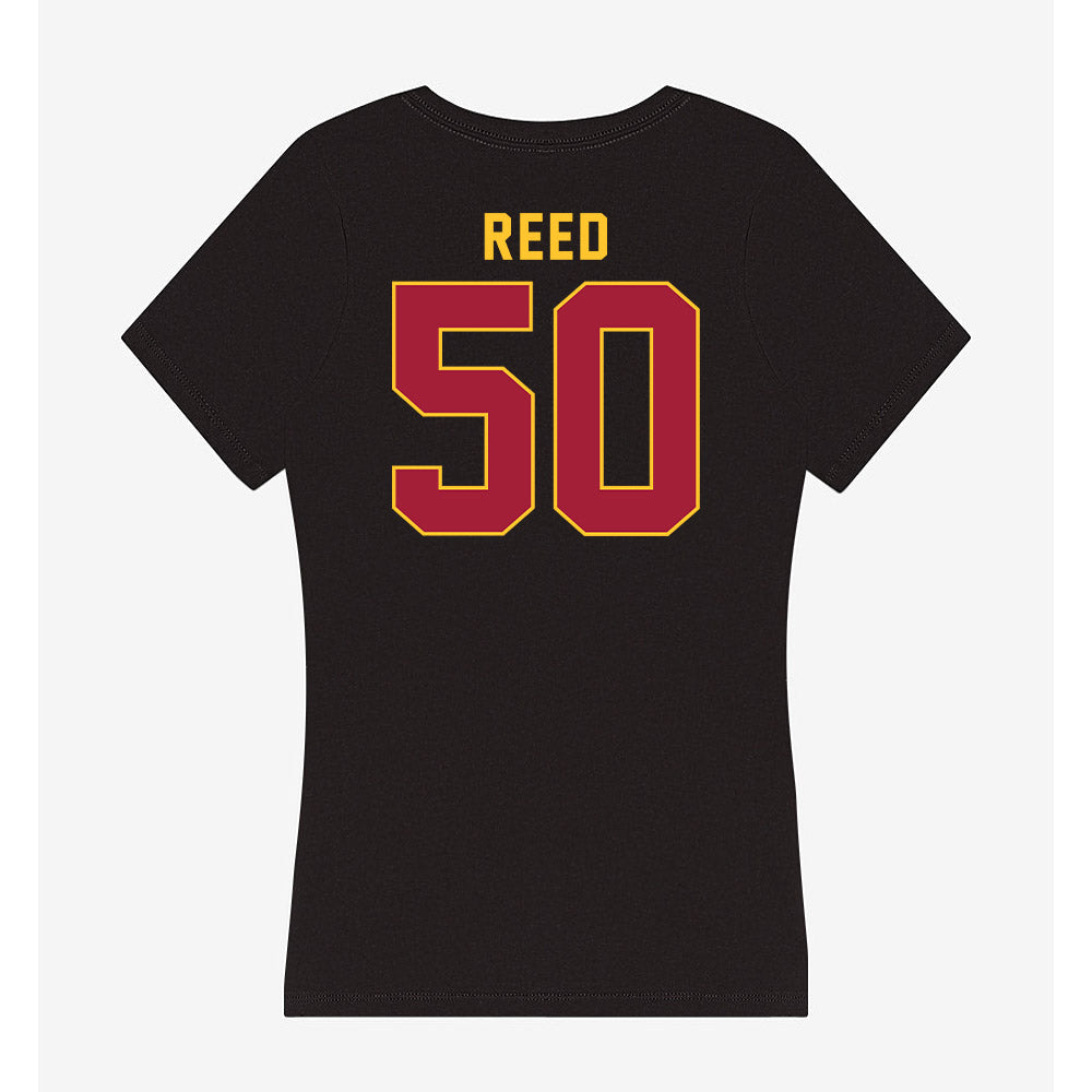 USC - NCAA Football : Jonre Reed - Women's V-Neck T-Shirt-1