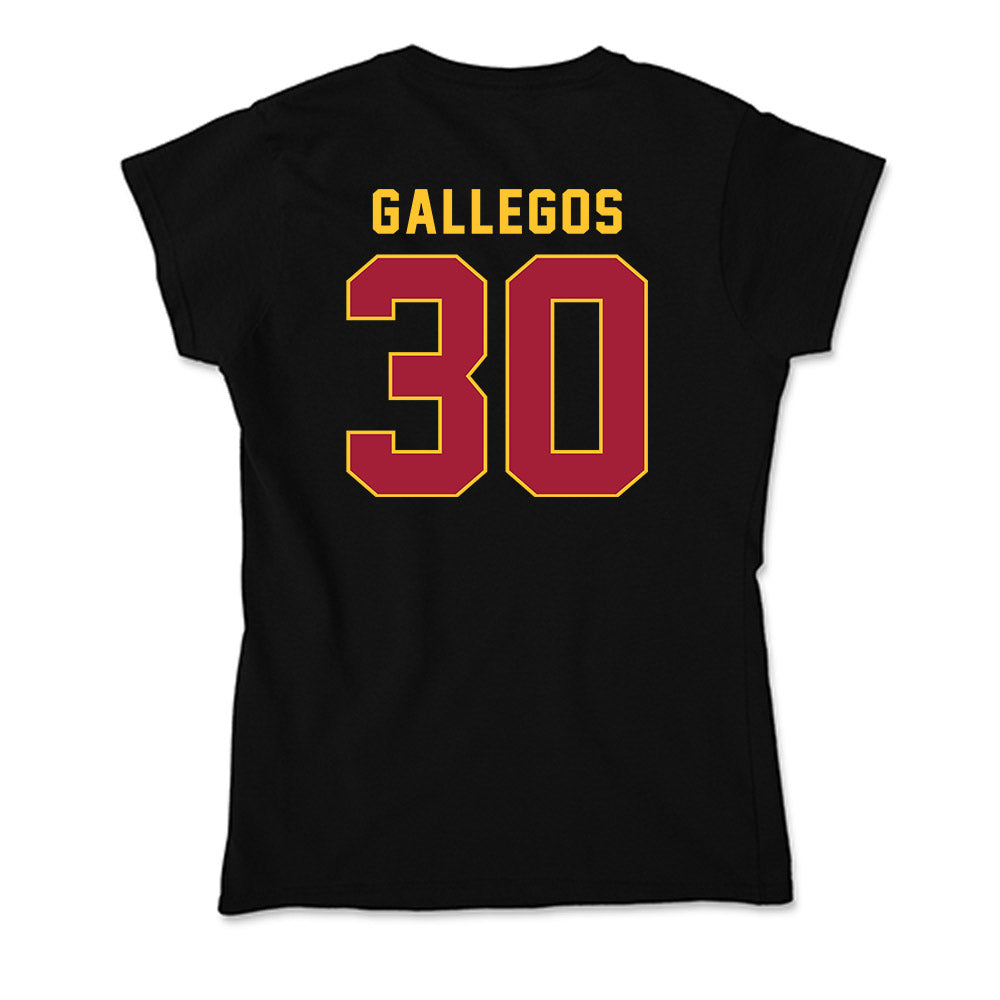 USC - NCAA Football : Marquis Gallegos - Soft Style Women’s T-Shirt-1