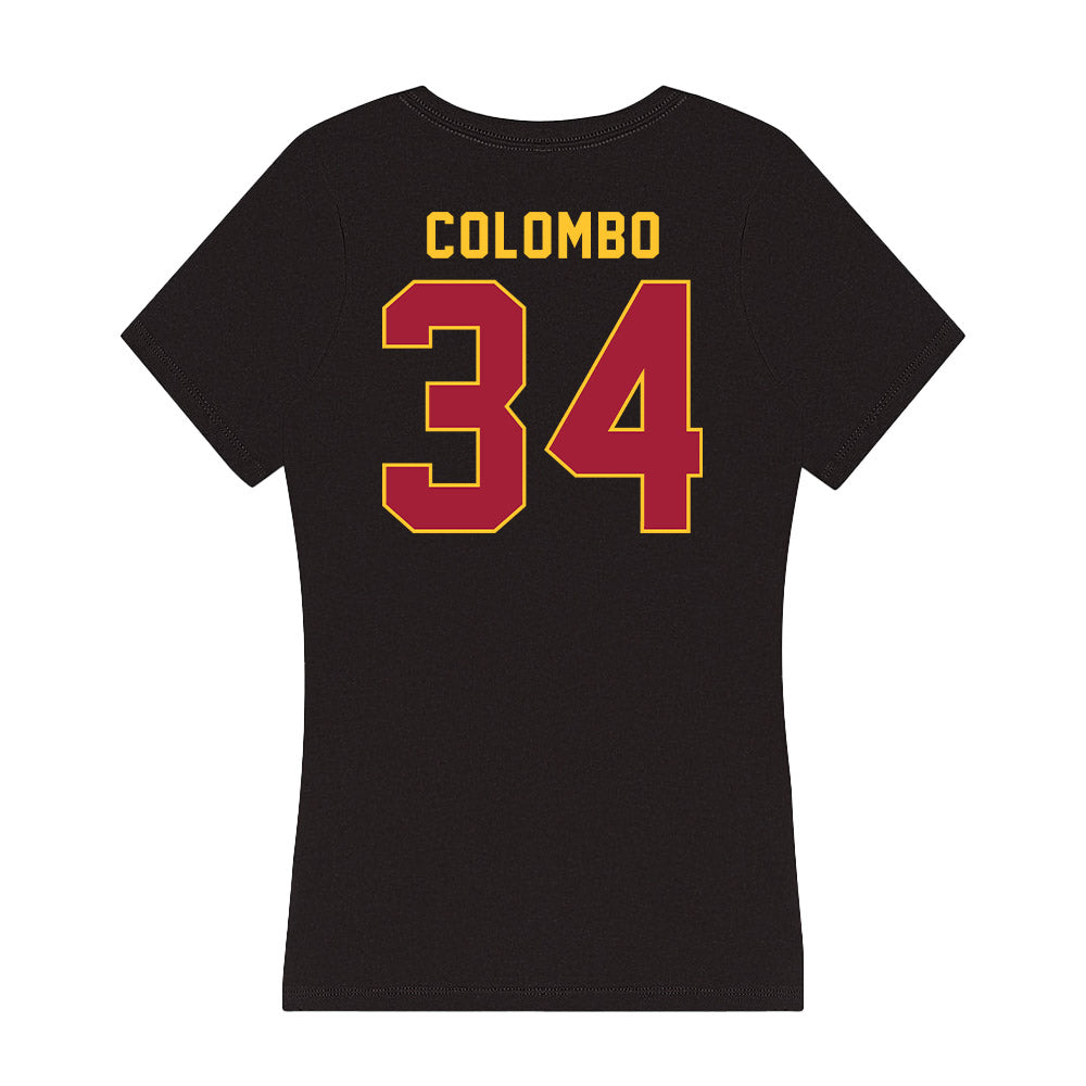 USC - NCAA Football : Matt Colombo - Women's V-Neck T-Shirt-1