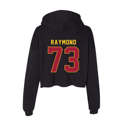 USC - NCAA Football : Tobias Raymond - Women's Crop Fleece Hoodie-1