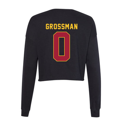 USC - NCAA Women's Soccer : Talia Grossman - Women's Cropped Crew Fleece-1