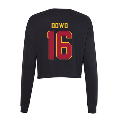 USC - NCAA Baseball : Brayden Dowd - Women's Cropped Crew Fleece-1