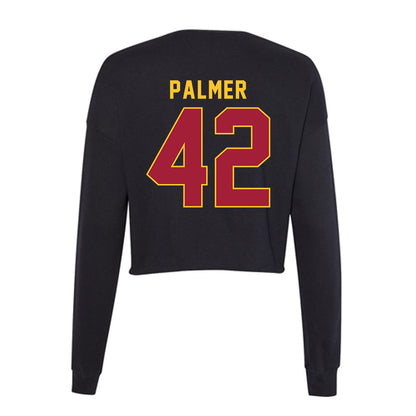 USC - NCAA Football : Deuce Palmer - Women's Cropped Crew Fleece-1