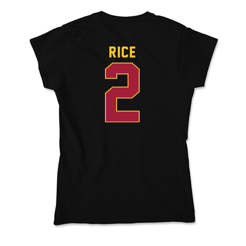 USC - NCAA Football : Brenden Rice - Soft Style Women’s T-Shirt-1