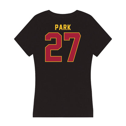 USC - NCAA Women's Soccer : Katie Park - Women's V-Neck T-Shirt-1