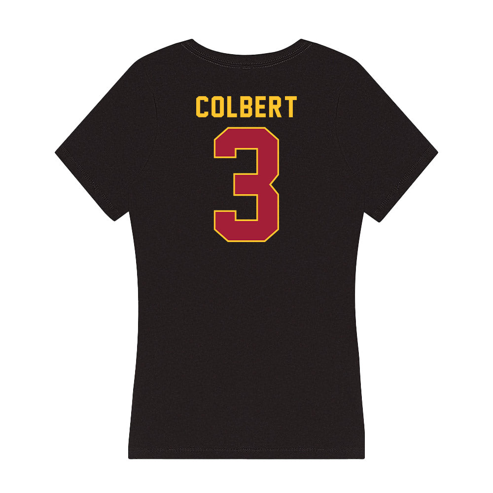 USC - NCAA Women's Soccer : Kayla Colbert - Women's V-Neck T-Shirt-1