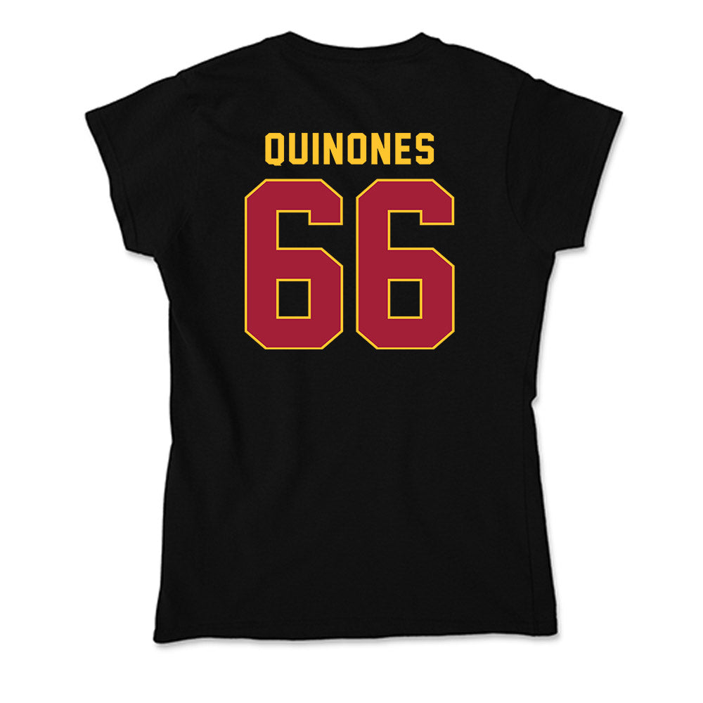 USC - NCAA Football : Gino Quinones - Soft Style Women’s T-Shirt-1