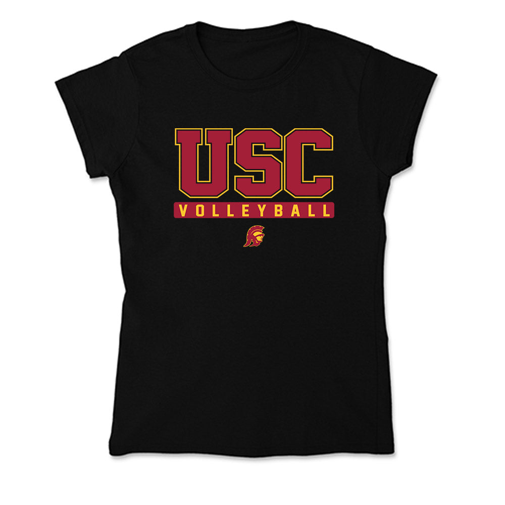 USC - NCAA Women's Volleyball : Madison Pietsch - Soft Style Women’s T-Shirt-0