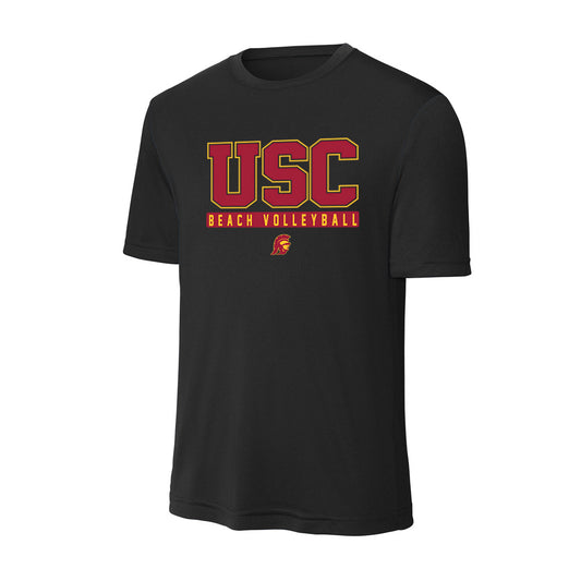 USC - NCAA Beach Volleyball : Bella Satterwhite - Activewear T-Shirt-0