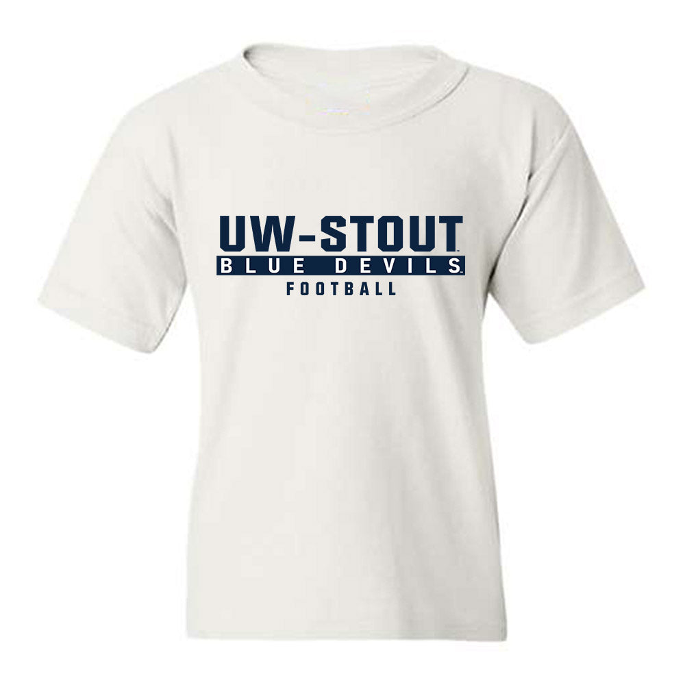 UW Stout - NCAA Football : Garet Rivord - Youth T-Shirt-0