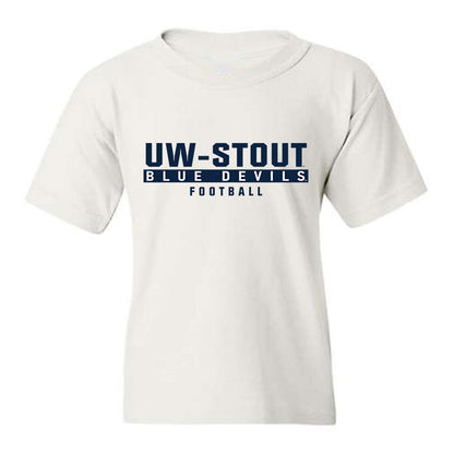 UW Stout - NCAA Football : Garet Rivord - Youth T-Shirt-0