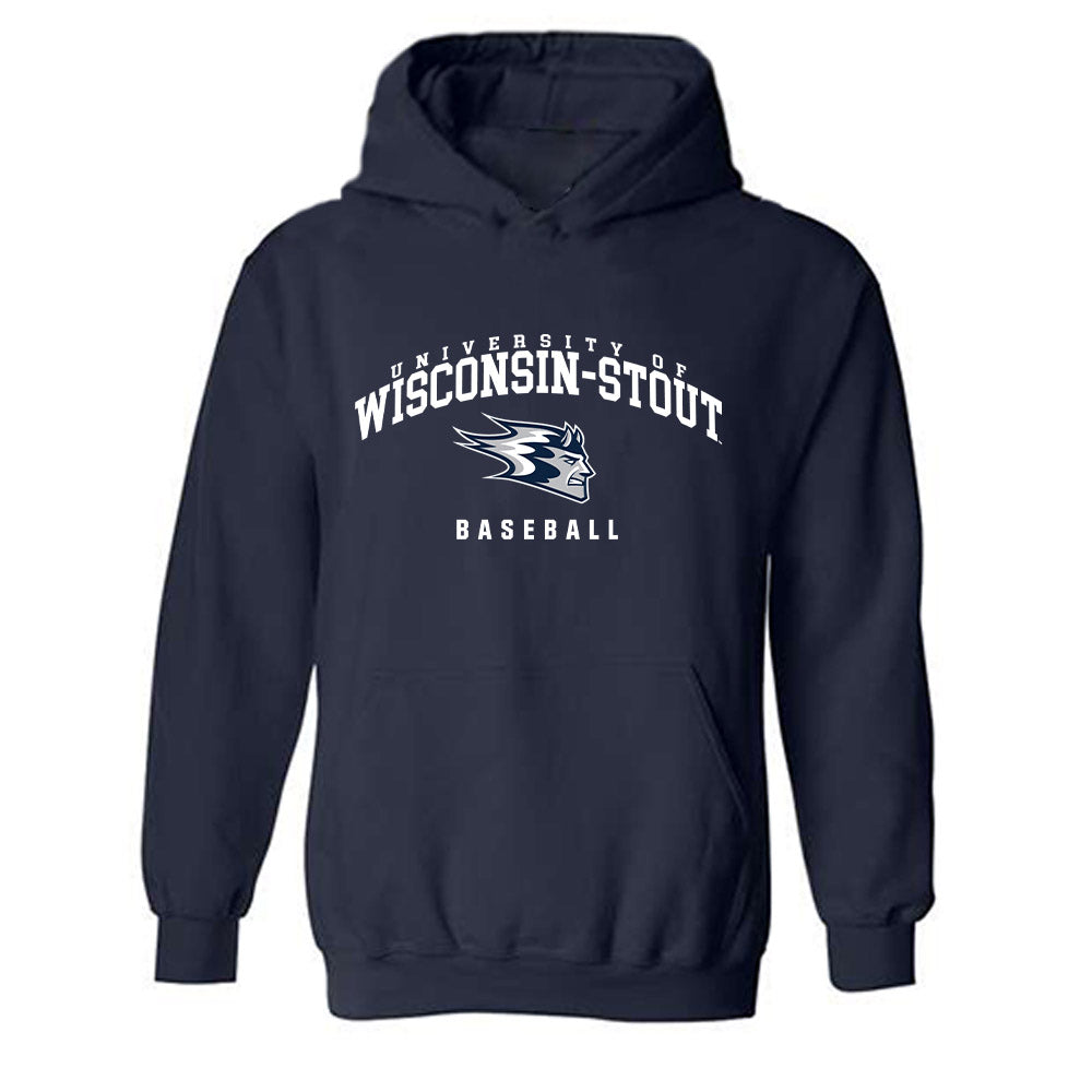UW Stout - NCAA Baseball : Kyler Hove - Hooded Sweatshirt-0