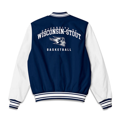 UW Stout - NCAA Women's Basketball : Allison Wokatsch - Bomber Jacket-1