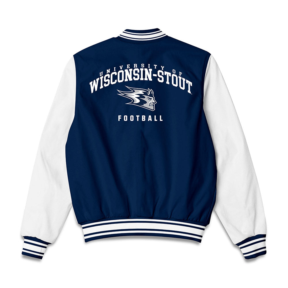 UW Stout - NCAA Football : Cooper Diedrich - Bomber Jacket-1