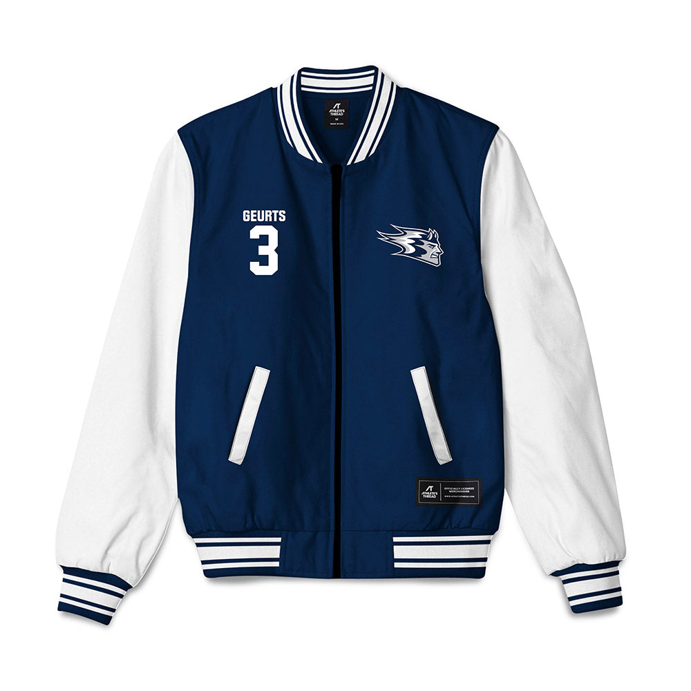 UW Stout - NCAA Football : Maddux Geurts - Bomber Jacket-0