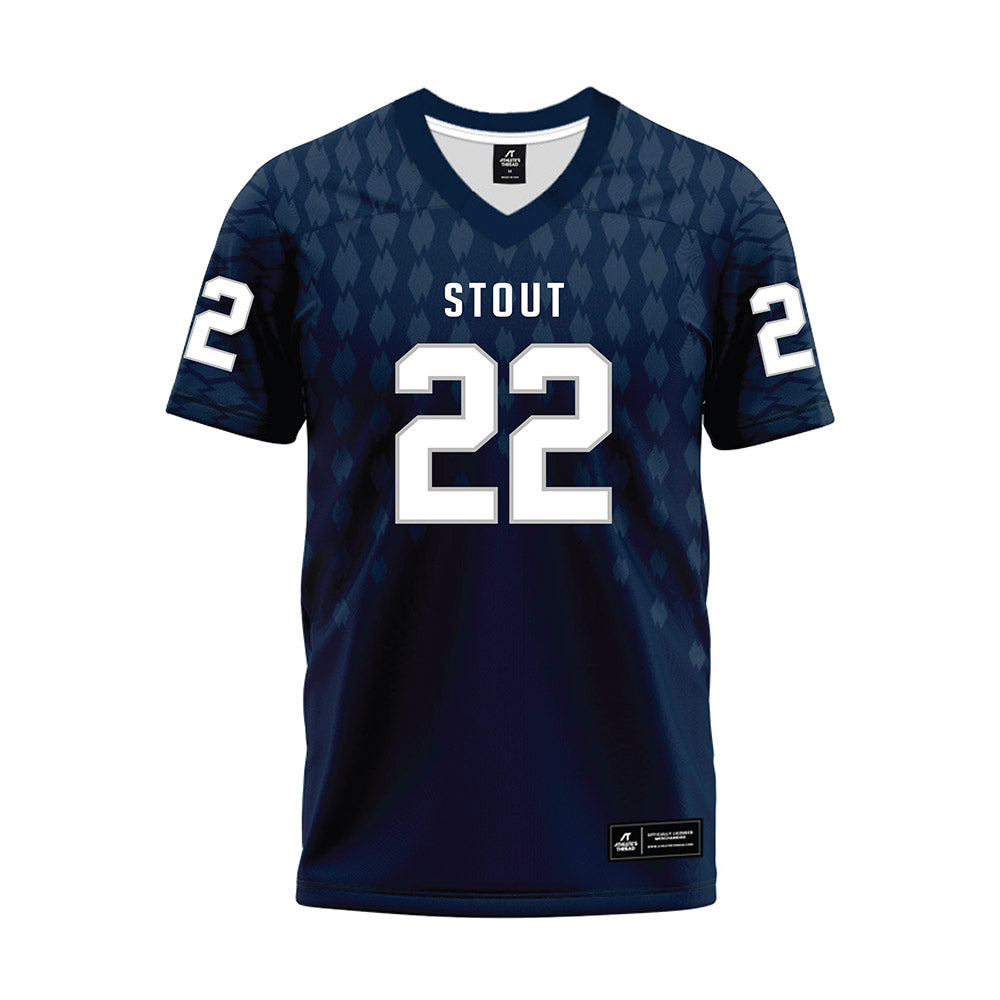 UW Stout - NCAA Football : Cooper Diedrich - Soccer Jersey-0
