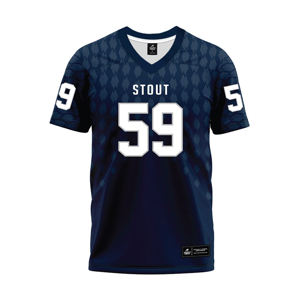 UW Stout - NCAA Football : Garet Rivord - Soccer Jersey-0