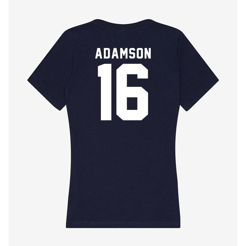 Georgia Tech - NCAA Football : Grady Adamson - Women's V-Neck T-Shirt-1