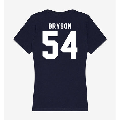 Georgia Tech - NCAA Football : Jimmy Bryson - Women's V-Neck T-Shirt-1