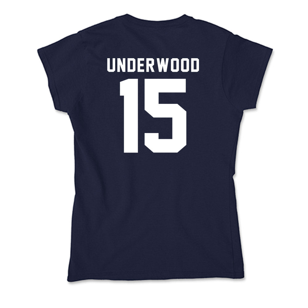 Georgia Tech - NCAA Baseball : Cooper Underwood - Soft Style Women’s T-Shirt-1
