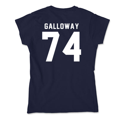 Georgia Tech - NCAA Football : Benjamin Galloway - Soft Style Women’s T-Shirt-1