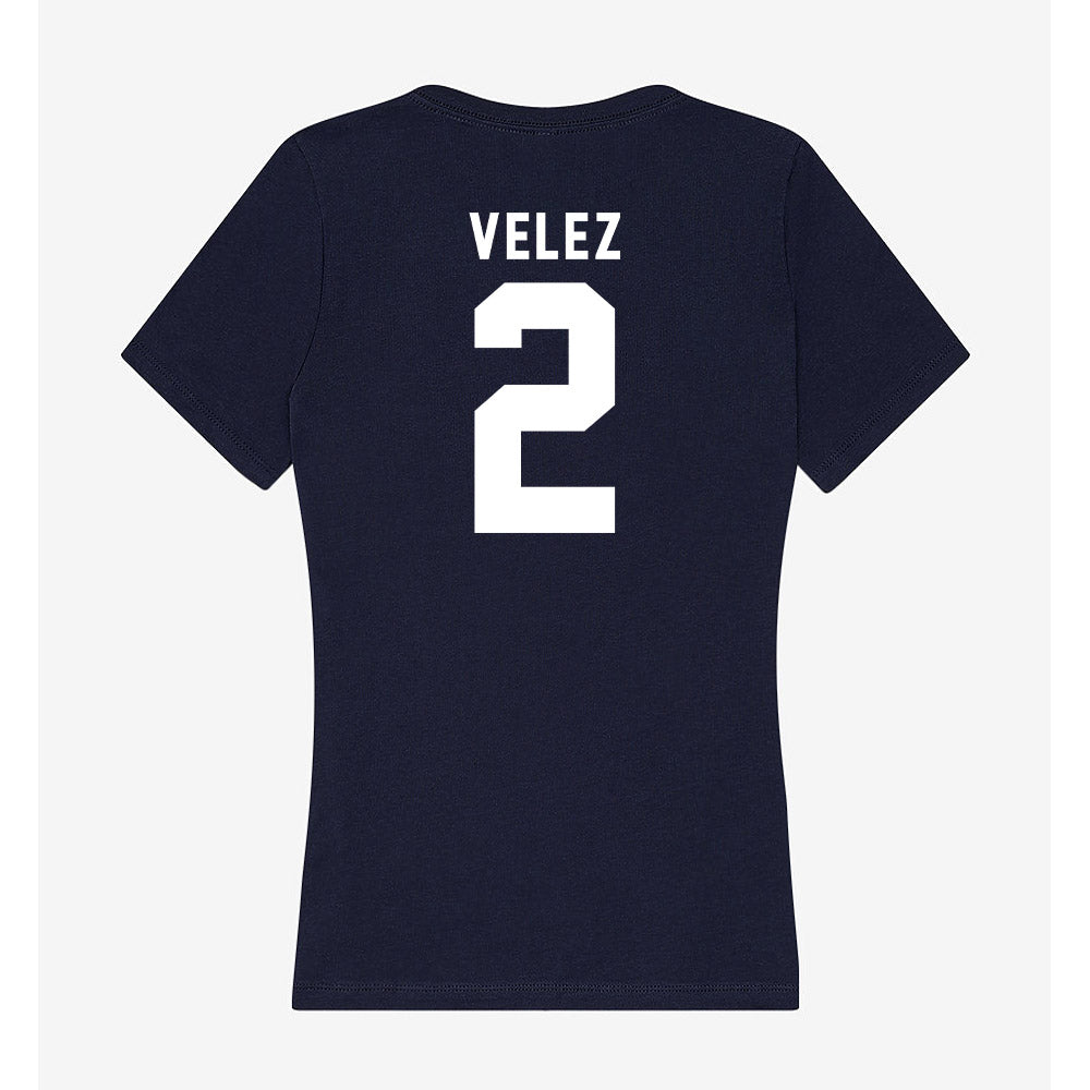 Georgia Tech - NCAA Women's Volleyball : Sofia Velez - Women's V-Neck T-Shirt-1