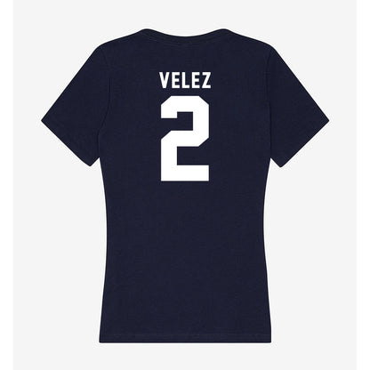 Georgia Tech - NCAA Women's Volleyball : Sofia Velez - Women's V-Neck T-Shirt-1