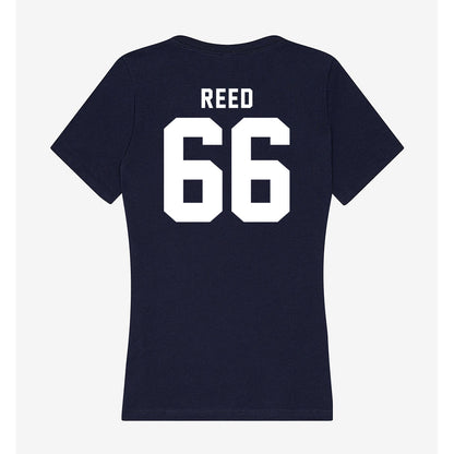 Georgia Tech - NCAA Football : William Reed - Women's V-Neck T-Shirt-1