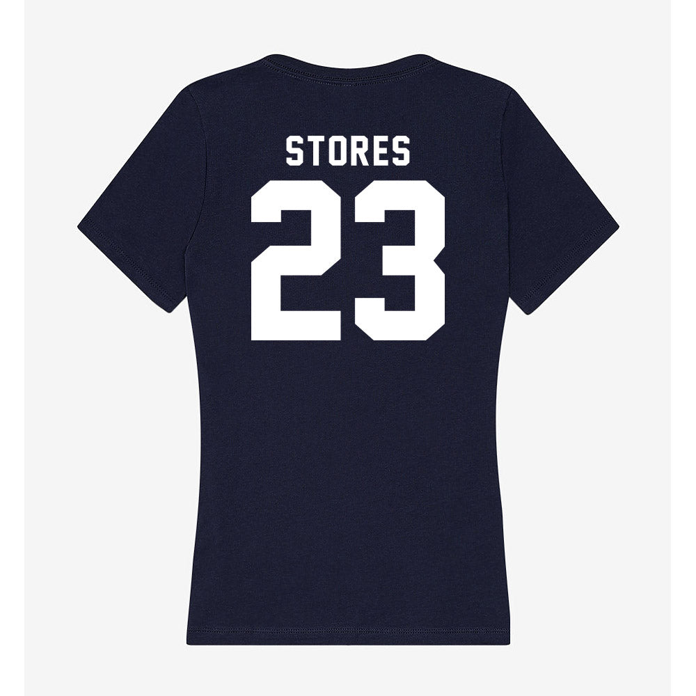 Georgia Tech - NCAA Men's Basketball : Brandon Stores - Women's V-Neck T-Shirt-1