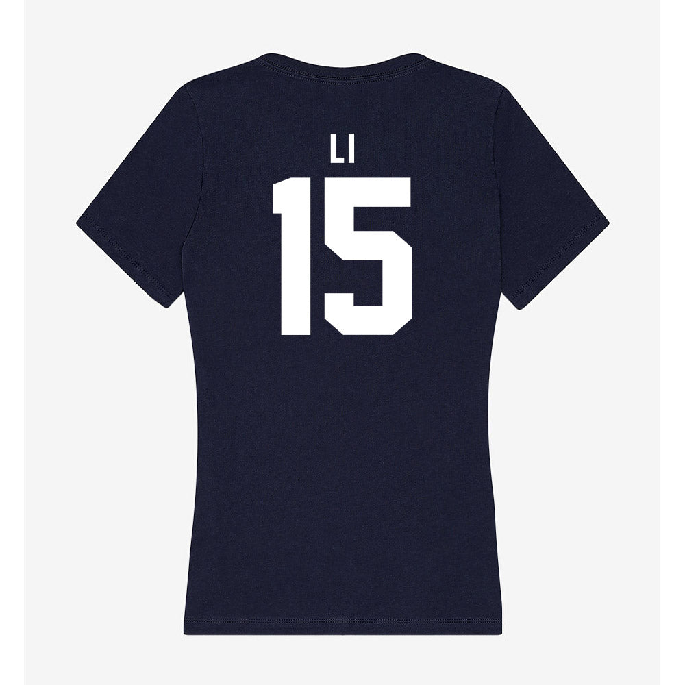 Georgia Tech - NCAA Women's Volleyball : Abigail Li - Women's V-Neck T-Shirt-1