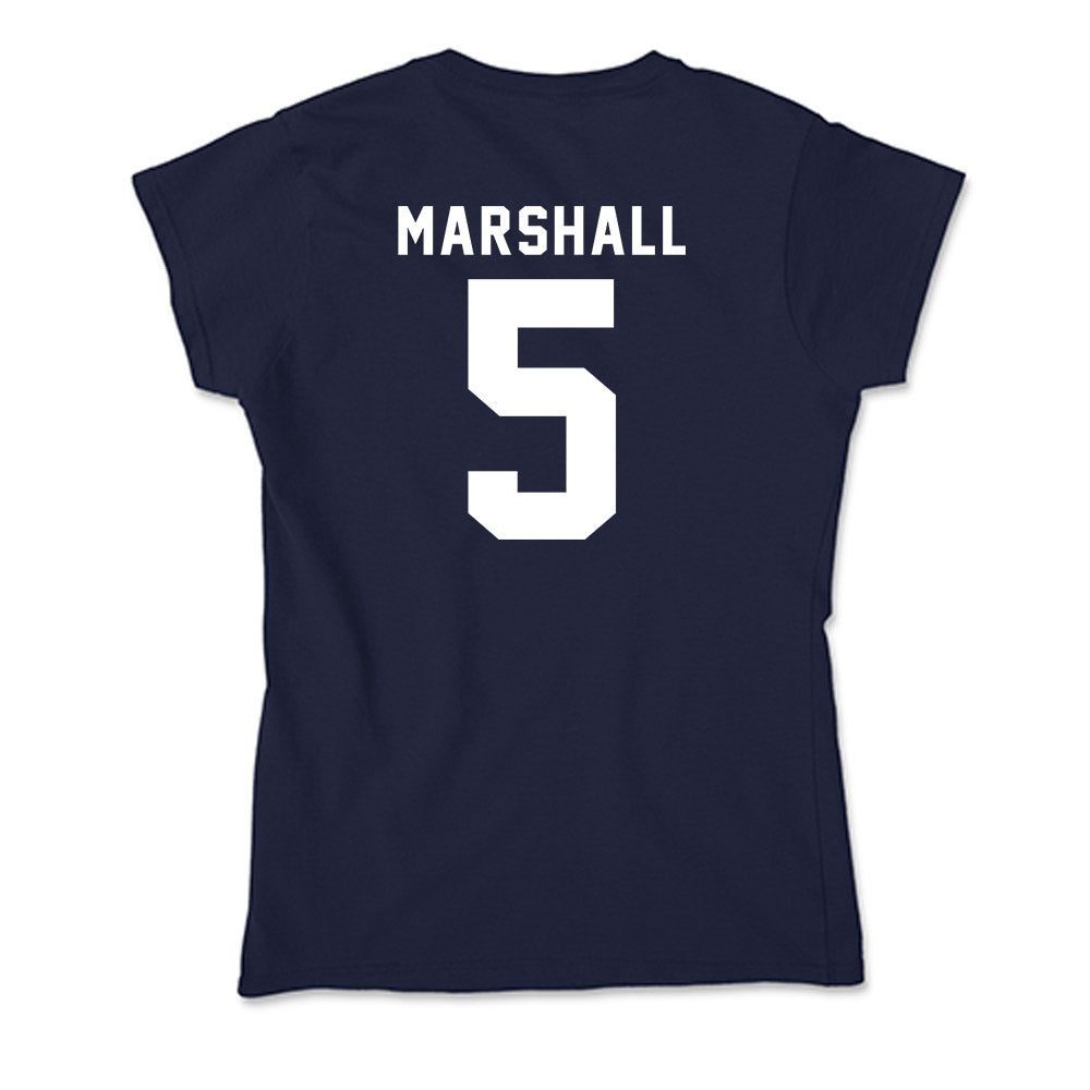 Georgia Tech - NCAA Men's Basketball : Peyton Marshall - Soft Style Women’s T-Shirt-1