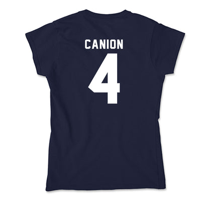 Georgia Tech - NCAA Football : Isiah Canion - Soft Style Women’s T-Shirt-1