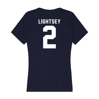 Georgia Tech - NCAA Football : Ej Lightsey - Women's V-Neck T-Shirt-1