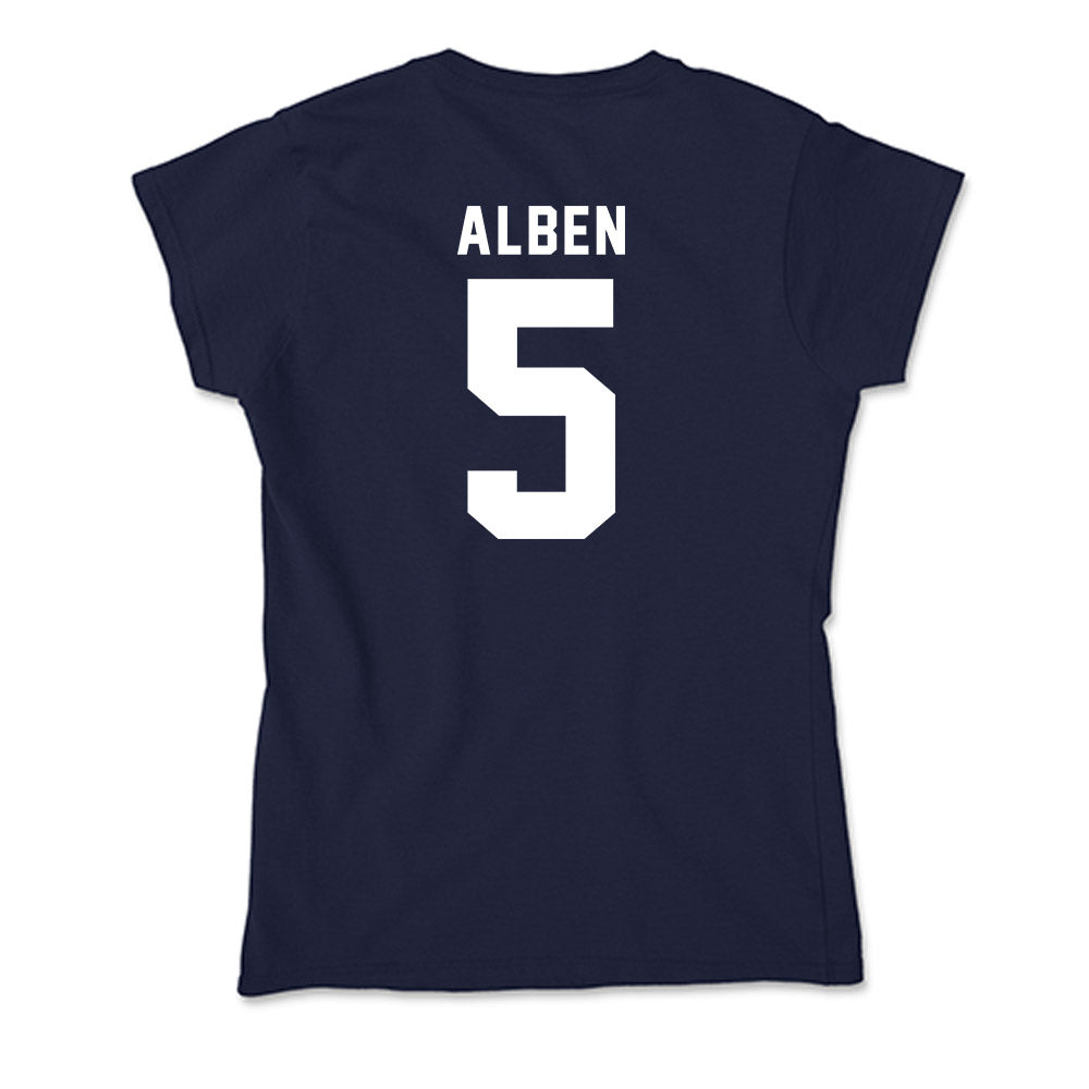 Georgia Tech - NCAA Women's Basketball : Catherine Alben - Soft Style Women’s T-Shirt-1