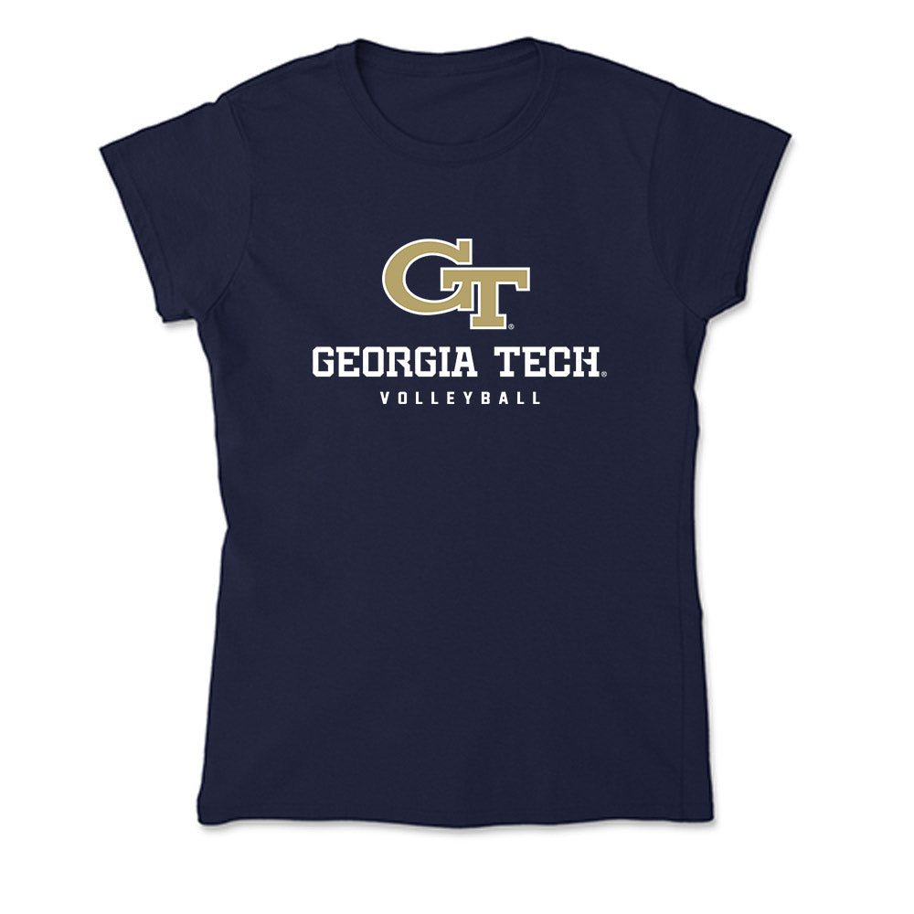 Georgia Tech - NCAA Women's Volleyball : Bjanka Stojanovic - Soft Style Women’s T-Shirt-0