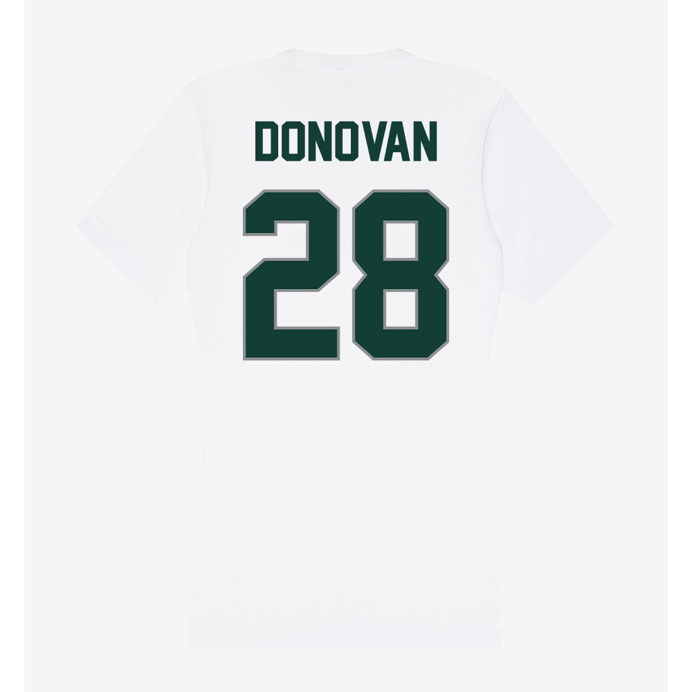 Michigan State - NCAA Baseball : Aidan Donovan - Women's V-Neck T-Shirt-1