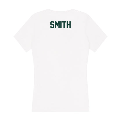 Michigan State - NCAA Women's Gymnastics : Nikki Smith - Women's V-Neck T-Shirt-1