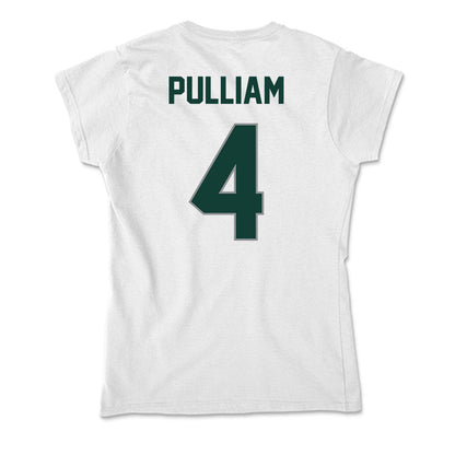 Michigan State - NCAA Football : Marcellius Pulliam - Soft Style Women’s T-Shirt-1