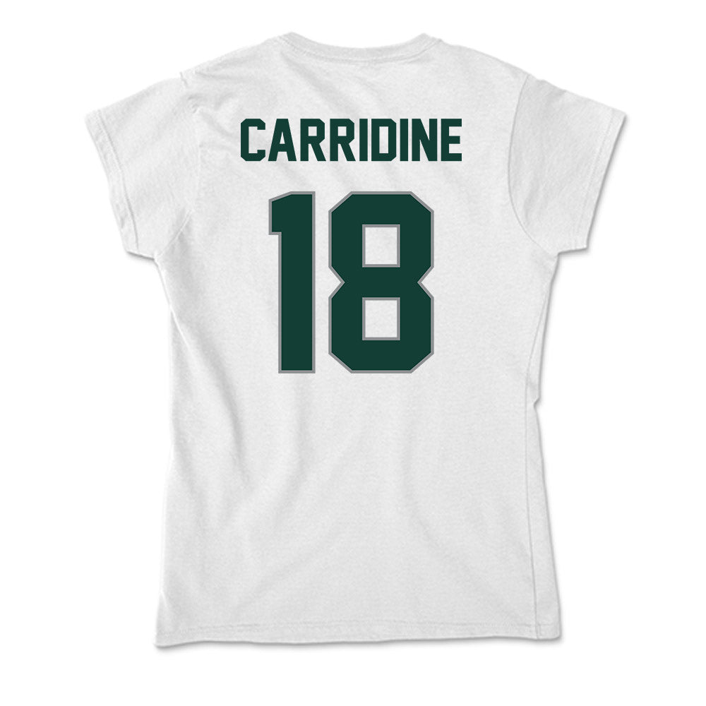 Michigan State - NCAA Football : Atticus Carridine - Soft Style Women’s T-Shirt-1