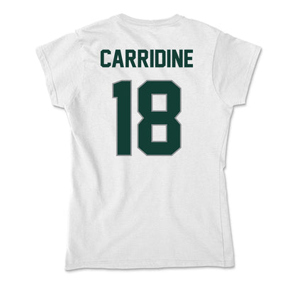 Michigan State - NCAA Football : Atticus Carridine - Soft Style Women’s T-Shirt-1