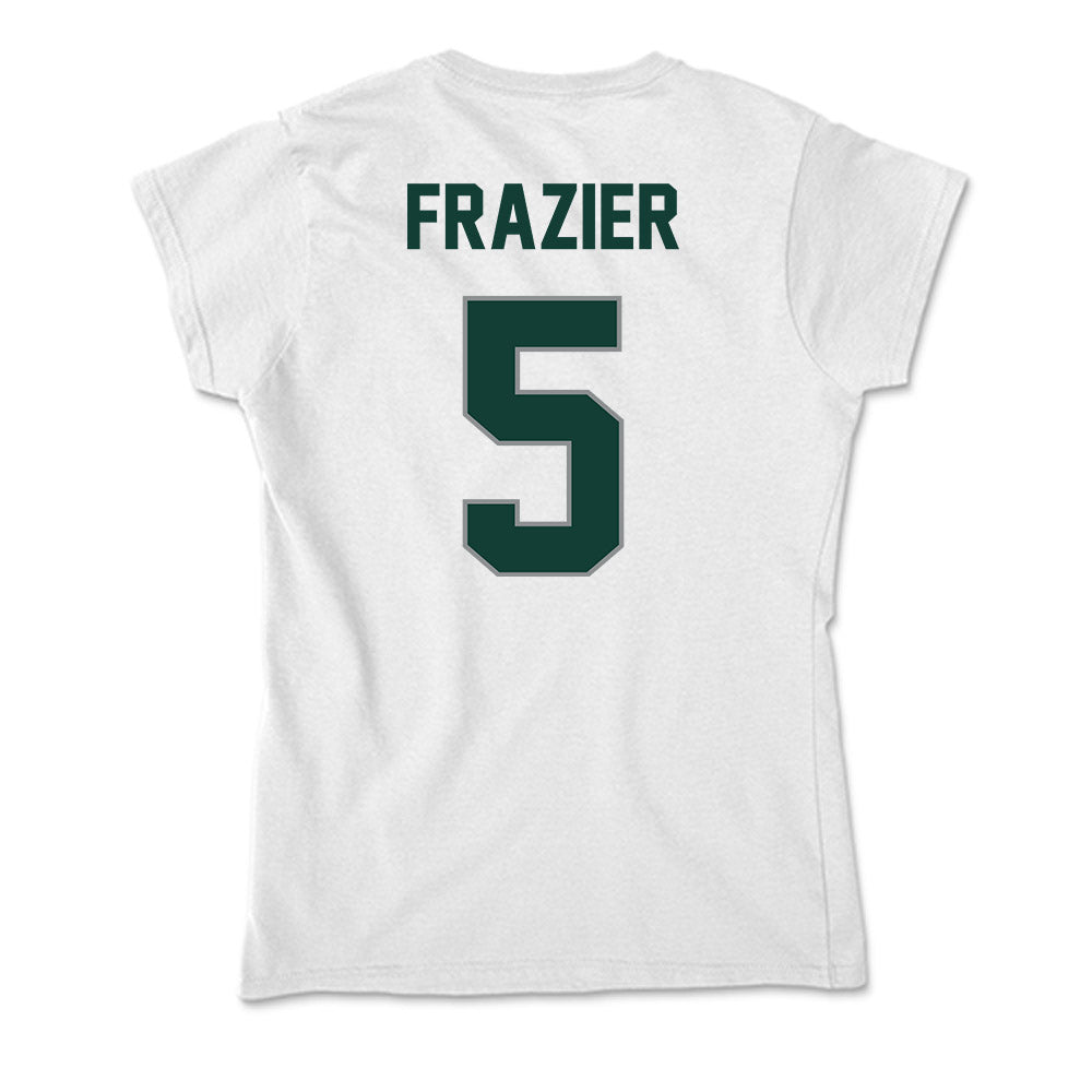 Michigan State - NCAA Football : Makhi Frazier - Soft Style Women’s T-Shirt-1