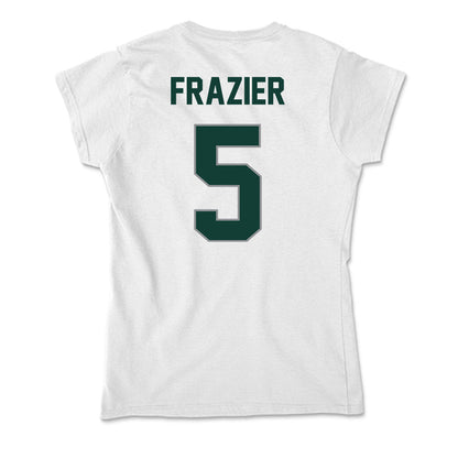 Michigan State - NCAA Football : Makhi Frazier - Soft Style Women’s T-Shirt-1