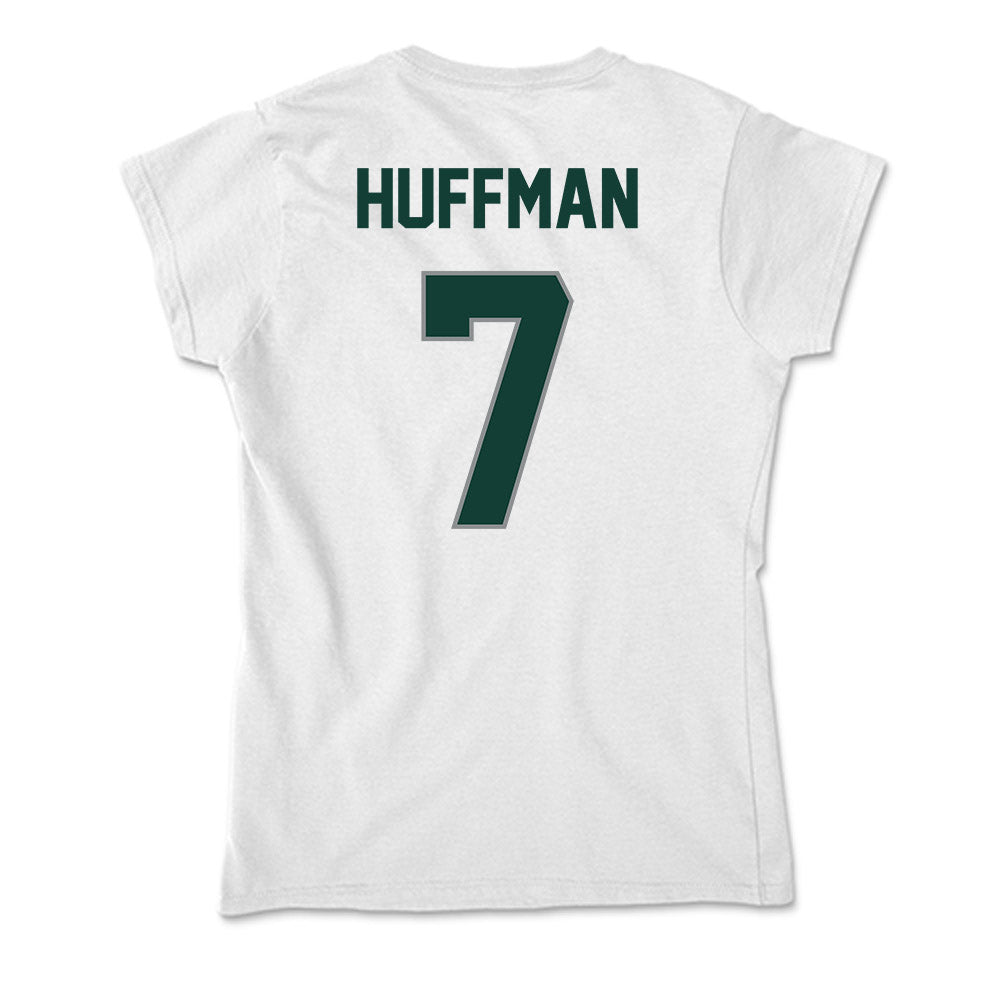 Michigan State - NCAA Baseball : Jaxon Huffman - Soft Style Women’s T-Shirt-1