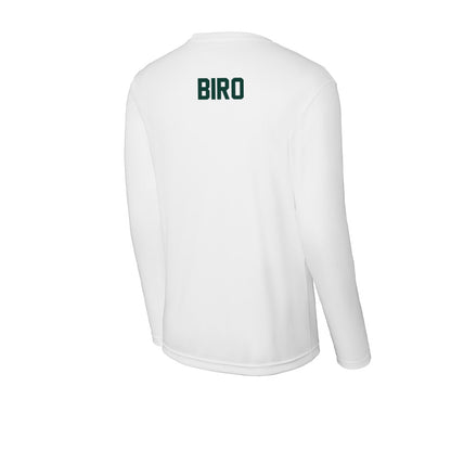 Michigan State - NCAA Women's Gymnastics : Isabel Biro - Activewear Long Sleeve T-Shirt-1