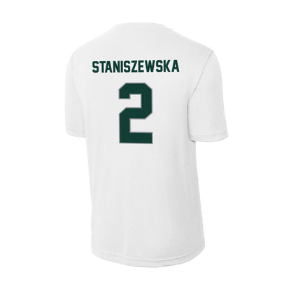 Michigan State - NCAA Women's Volleyball : Karolina Staniszewska - Activewear T-shirt