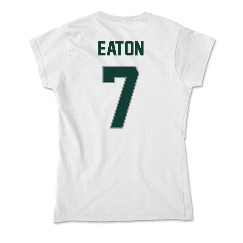 Michigan State - NCAA Football : Joshua Eaton - Soft Style Women’s T-Shirt-1