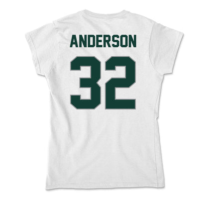 Michigan State - NCAA Men's Soccer : David Anderson - Soft Style Women’s T-Shirt-1