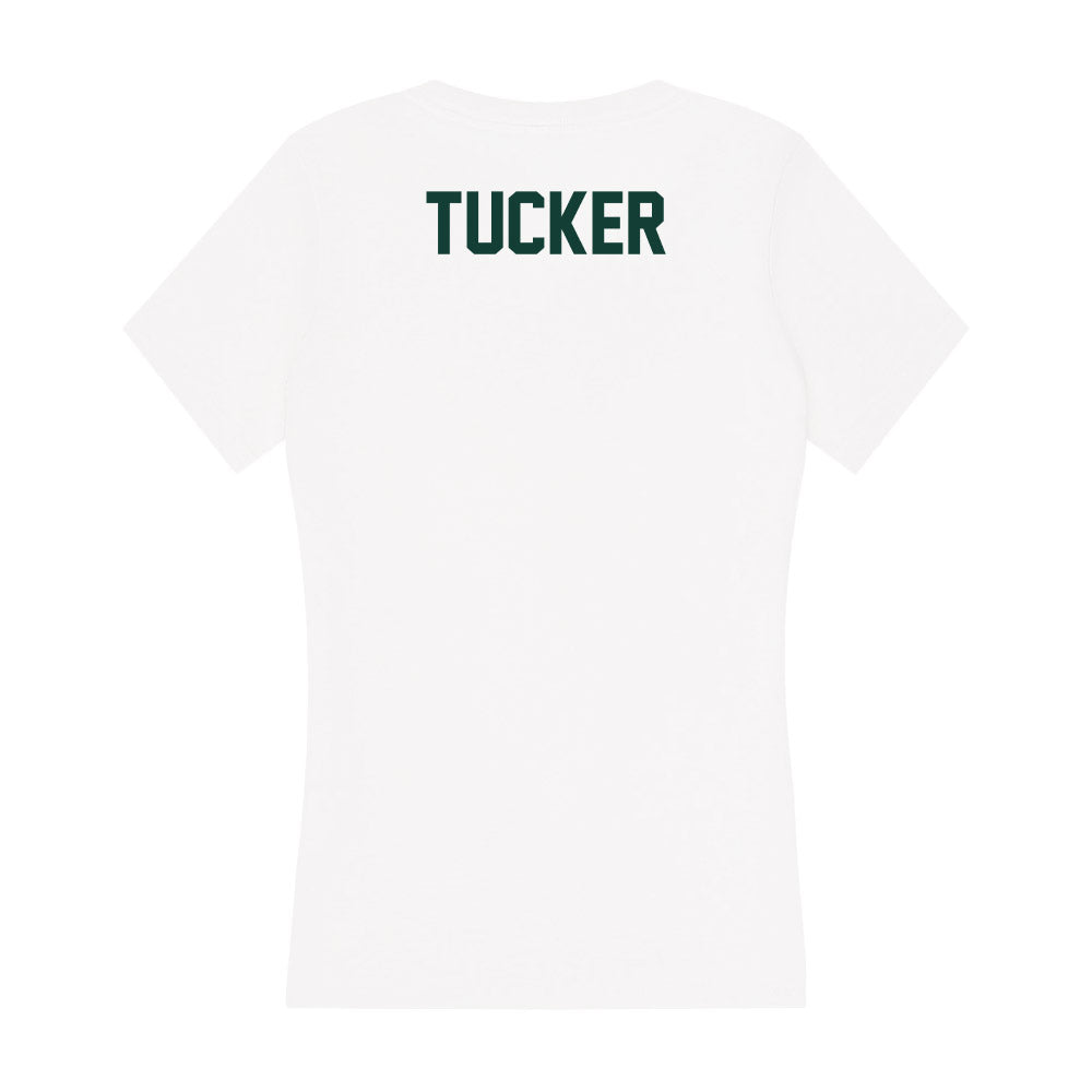 Michigan State - NCAA Women's Gymnastics : Makayla Tucker - Women's V-Neck T-Shirt-1