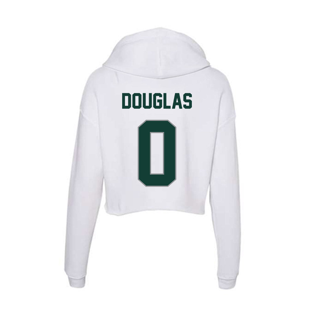 Michigan State - NCAA Women's Basketball : Sinai Douglas - Women's Crop Fleece Hoodie-1