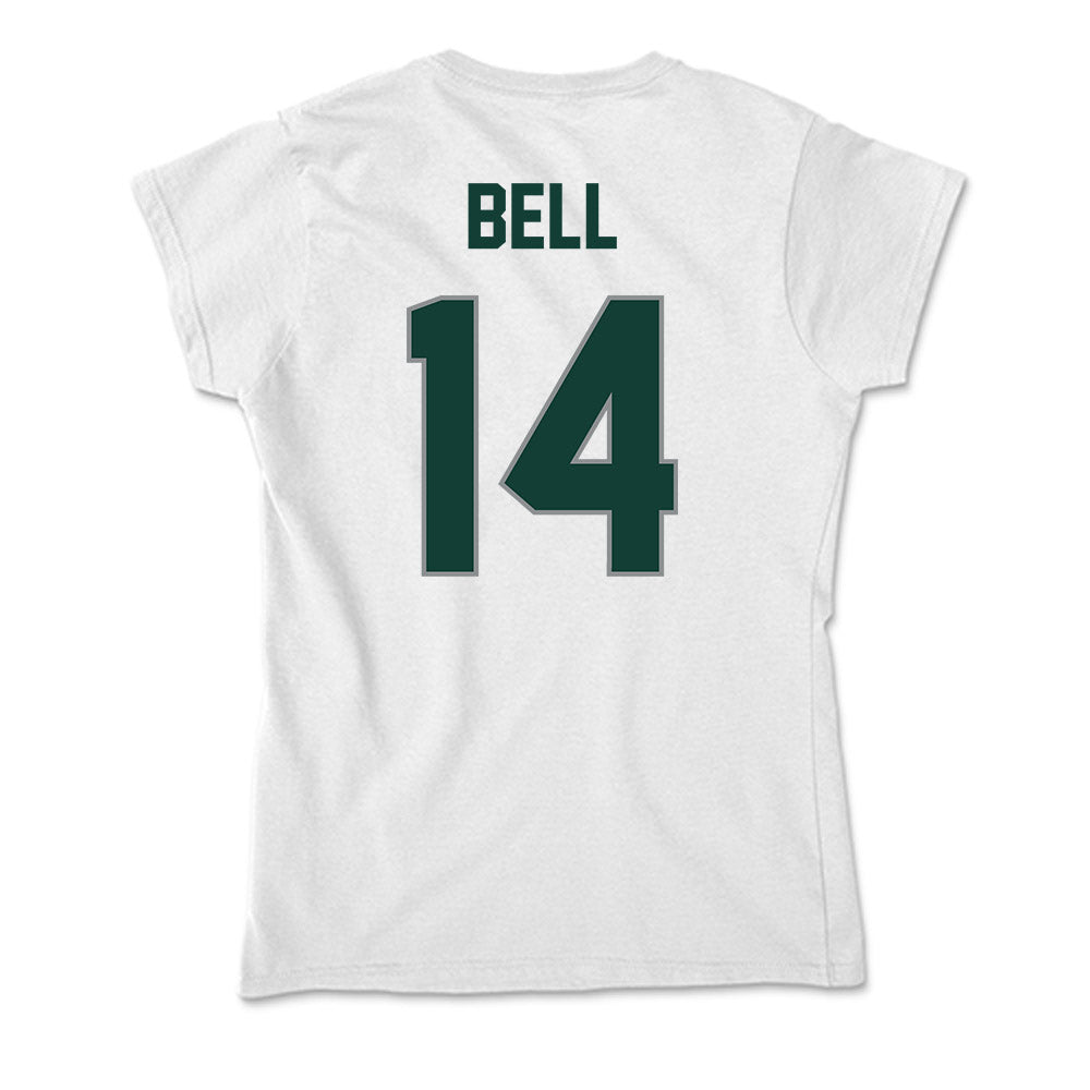 Michigan State - NCAA Football : Malcolm Bell - Soft Style Women’s T-Shirt-1